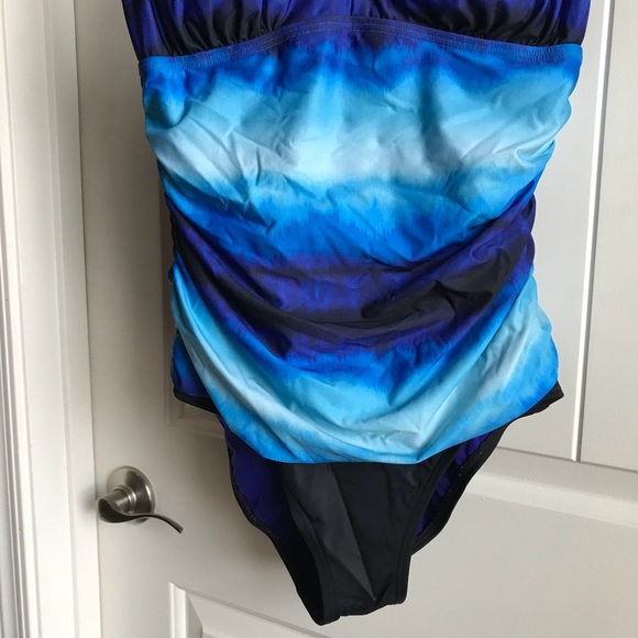 Jantzen Swim Jantzen One Piece Swimsuit Bathing Suit Swim Ombr